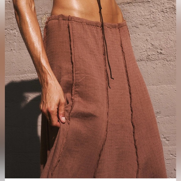 NWT! Free People Caught In The Moment Maxi Skirt - Picture 4 of 9